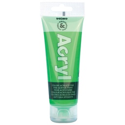 [000004221] Boja akrilna  75ml pvc tuba Primo 420TAF75610 fluorescentno zelena