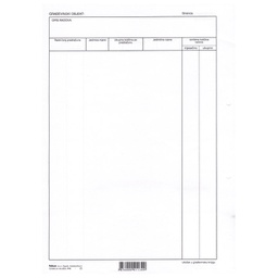 [000004286] Obrazac H-6 građevinski list (uložak) Fokus!!