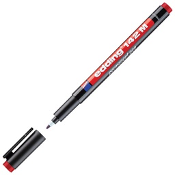 [000004332] Marker OHP permanentni 1 mm Edding 142 M crveni