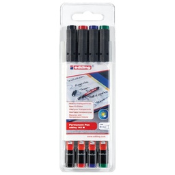 [000004335] Marker OHP permanentni 1 mm Edding 142 M/4 S blister