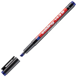 [000004341] Marker OHP permanentni 1-3 mm Edding 143 B plavi