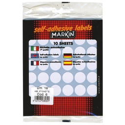 [000004346] Etikete slep fi-18 mm pk10L Markin 10006 blister