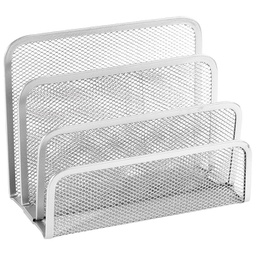 [000004390] Stalak za pisma žica 17,3x8x14 cm LD01-169 Fornax srebrni