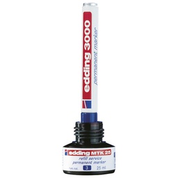 [000004425] Tinta za marker permanentni   25 ml Edding MTK25 plava
