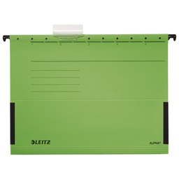 [000004433] Mapa viseća 33-V s platnom Alpha Leitz 19860155 zelena