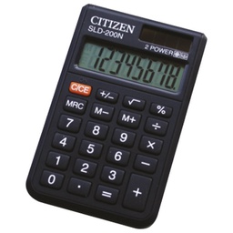 [000004480] Kalkulator komercijalni  8mjesta Citizen SLD-200NR crni!!
