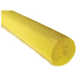 [000004498] Papir krep 180g 50x250 cm Cartotecnica Rossi 575 jarko žuti
