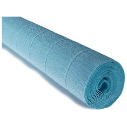 [000004500] Papir krep 180g 50x250 cm Cartotecnica Rossi 556 svijetloplavi