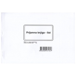 [000004596] Obrazac P-3b  prijamna knjiga A5-obične pošiljke Fokus