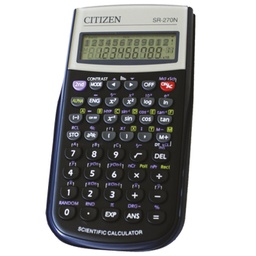 [000004822] Kalkulator tehnički 10+2mjesta 236 funkcija Citizen SR-270N crni blister!!
