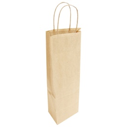 [000004917] Vrećice ukrasne-boca natron 14x38x8 cm pk50 Duga smeđe