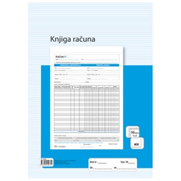 [000005151] Obrazac I-409/NCR knjiga računa A4 Fokus