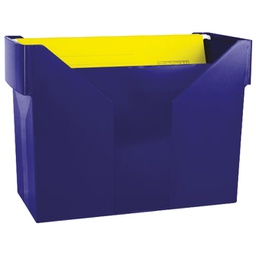 [000005185] Kutija za mape viseće+5mapa Donau 7422001PL-18 plava