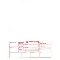 [000005250] Obrazac HUB-3A memorandum A4 1/1500 Fokus