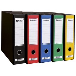 [000005256] Registrator A4 široki u crnoj kutiji FORoffice crni