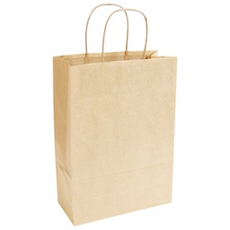 [000005288] Vrećice ukrasne-boca natron 14x38x8 cm pletena ručka pk50 Duga srebrne