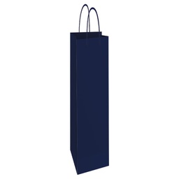 [000005749] Vrećice ukrasne-boca 13x40x8 cm sjajna plastifikacija Fornax plave