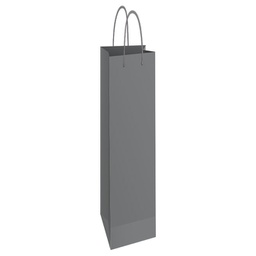 [000005752] Vrećice ukrasne-boca 13x40x8 cm sjajna plastifikacija Fornax srebrne
