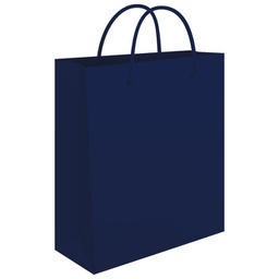 [000005767] Vrećice ukrasne 34x39x10 cm sjajna plastifikacija Fornax plave