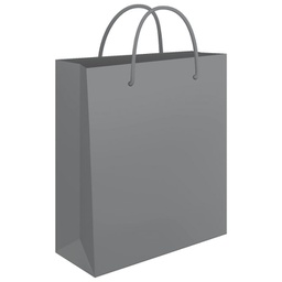 [000005770] Vrećice ukrasne 34x39x10 cm sjajna plastifikacija Fornax srebrne