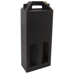 [000005817] Kutija za boce 2/1 natron 15,6x36x8,7 pk10 crna