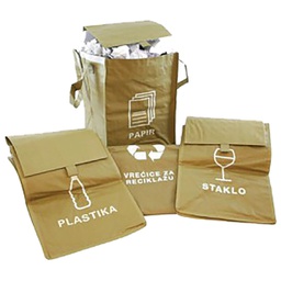 [000006136] Vreća za razvrstavanje smeća eko 1/3!!