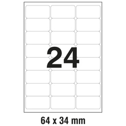 [000006465] Etikete ILK  64x34mm pk100L Markin 210A425!!