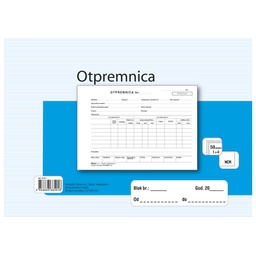 [000006472] Obrazac A-21/NCR otpremnica A5 1+4 Fokus