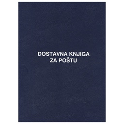 [000006486] Obrazac B-143a dostavna knjiga za poštu Fokus