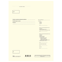 [000006489] Obrazac B-148-U omot spisa 120g šamoa Fokus