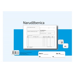 [000006521] Obrazac B-3/NCR narudžbenica A5 Fokus