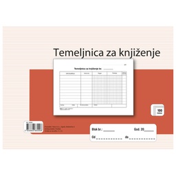 [000006552] Obrazac A-3 temeljnica A5 Fokus