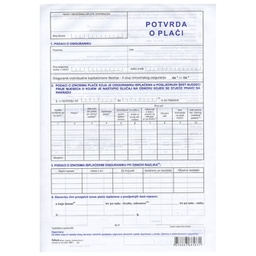 [000006575] Obrazac ER-1 potvrda o plaći Fokus