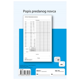 [000006581] Obrazac A-47a/NCR/KN popis predanog novca Fokus!!