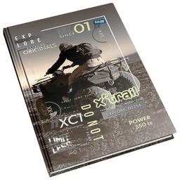 [000006583] Teka tvrdi uvez A4 crte  96L 60g Educa