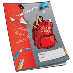 [000006641] Obrazac školski zadaćnica A4 crte 12L Educa