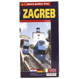 [000000512] Karta grada Zagreba-složiva Trsat