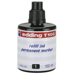[000006715] Tinta za marker permanentni  100ml Edding T100 crna