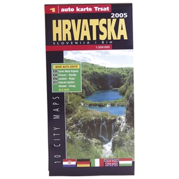 [000000513] Karta auto RH,BiH,Slovenije Trsat