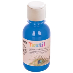 [000006804] Boja tempera za tekstil 125 ml Primo 410TX125501 plava cyan