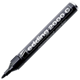 [000000524] Marker permanentni 1,5-3 mm okrugli vrh Edding 2000C crni