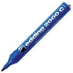 [000000526] Marker permanentni 1,5-3 mm okrugli vrh Edding 2000C plavi