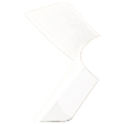 [000006911] Zastavica 25x12mm br.1-31 pk72 3L.10518 bijela blister