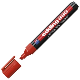 [000000538] Marker permanentni 1-5 mm klinasti vrh Edding 330 crveni