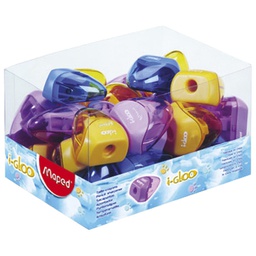 [000007013] Šiljilo pvc s pvc kutijom 1rupa I-gloo Maped 534754 sortirano!!