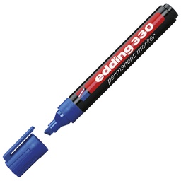 [000000539] Marker permanentni 1-5 mm klinasti vrh Edding 330 plavi