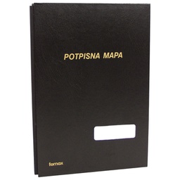 [000007034] Mapa potpisna s prozorom 3006 Fornax crna