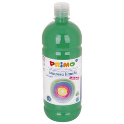 [000007052] Boja tempera  1litra Primo 203TL1000630 tamnozelena