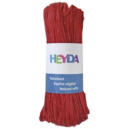 [000007092] Rafija prirodna 50g Heyda 20-48877 91 crvena