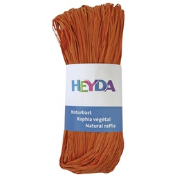 [000007118] Rafija prirodna 50g Heyda 20-48877 94 narančasta